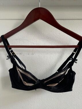 Agent Provocateur Demi Mesh Cutout Bra